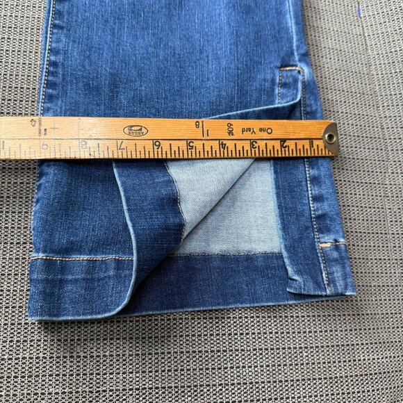 Terra & Sky Womens Size 16W Blue Straight Leg Denim Jeans Stretch - Picture 8 of 11